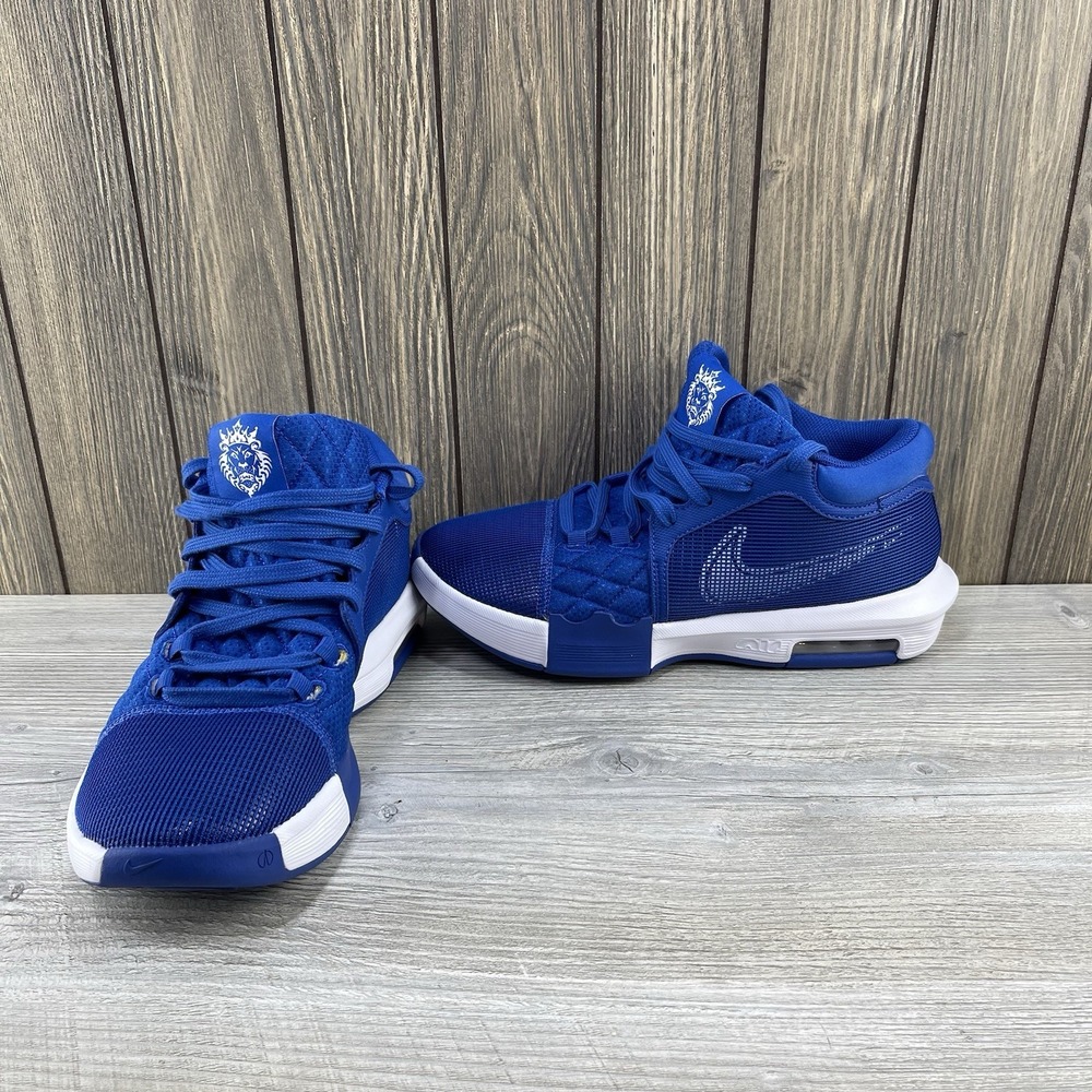 Nike LeBron Witness VIII 8 TB Game Royal Blue White FB9944-401 Size 8.5 Men's - Picture 3 of 16